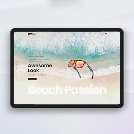 تصميم موقع إلكتروني عصري وحديثة