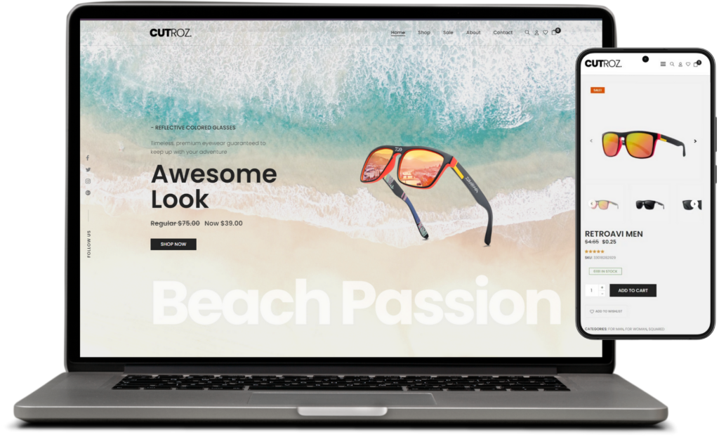 Fully Functional E-commerce Design إنشاء متجر إلكتروني احترافي
