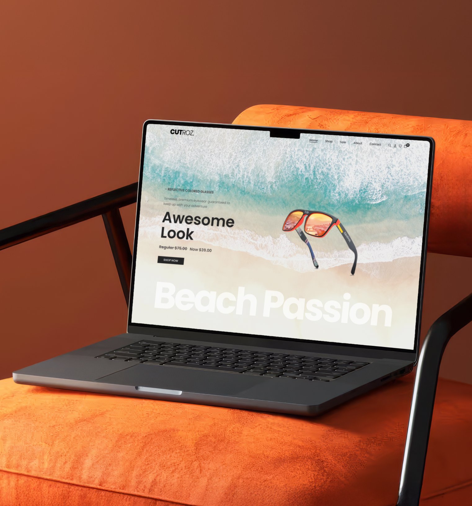 shades ecommerce website